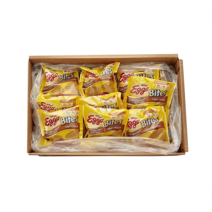 Eggo Minis Maple Flavored Pancake, 3.03 Ounce 72 per case. Walmart