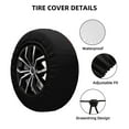 thumbnail image 3 of Lsque Mario Pattern Tire Covers - Tough Tire Wheel Protector for Truck, SUV, Trailer, Camper, RV - 17 inch, 3 of 7