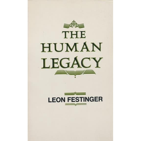 The Human Legacy, (Hardcover)