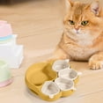 thumbnail image 3 of Multifunctional Silicone Bowl Children's Bowl Pet Bowl Cat And Dog Bowl Set Silicone Plates For Children Plates With Suction Cat Silicone Plates In The Shape Of Cat Cat Pad Water Bowl Dog Large, 3 of 3
