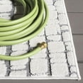 thumbnail image 4 of SAFAVIEH Cabana Tamsen Geometric Indoor/Outdoor Area Rug, Ivory/Grey, 8' x 10', 4 of 16