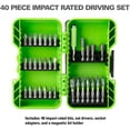 thumbnail image 2 of Greenworks 40-Piece Impact Rated Driving Set with Case, 2 of 6
