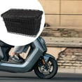 thumbnail image 6 of yotijay Basket, Bike Basket, Bike Bag, Bike Storage Basket with Inner with Lid Front, 6 of 9