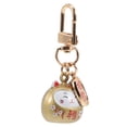 thumbnail image 1 of Llavero de gato de estilo japonés con colgante de gato bendecido, decoración para colgar en bolsa., 1 of 5