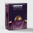 thumbnail image 4 of Liberator Fascinator Throw - Moisture-proof Sensual Blanket, Mini Size, Microvelvet Merlot, 4 of 6