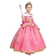 thumbnail image 5 of Disney disfraz de princesa Aurora para niños y niñas, traje de fiesta de cumpleaños de lujo con apliques, vestido de baile, disfraz de Halloween, 5 of 5