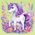 thumbnail image 3 of CafePress - Adorable Floral Unicorn T Shirt - Infant T-Shirt, 3 of 4