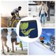 thumbnail image 4 of Balery Dino Playing Roller Skate Calzoncillos bóxer para hombre, ropa interior de algodón suave y transpirable con cinturilla de nailon-X-Large, 4 of 5