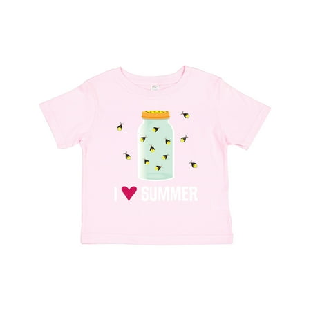 

Inktastic I Love Summer Cute Fireflies Gift Toddler Boy or Toddler Girl T-Shirt
