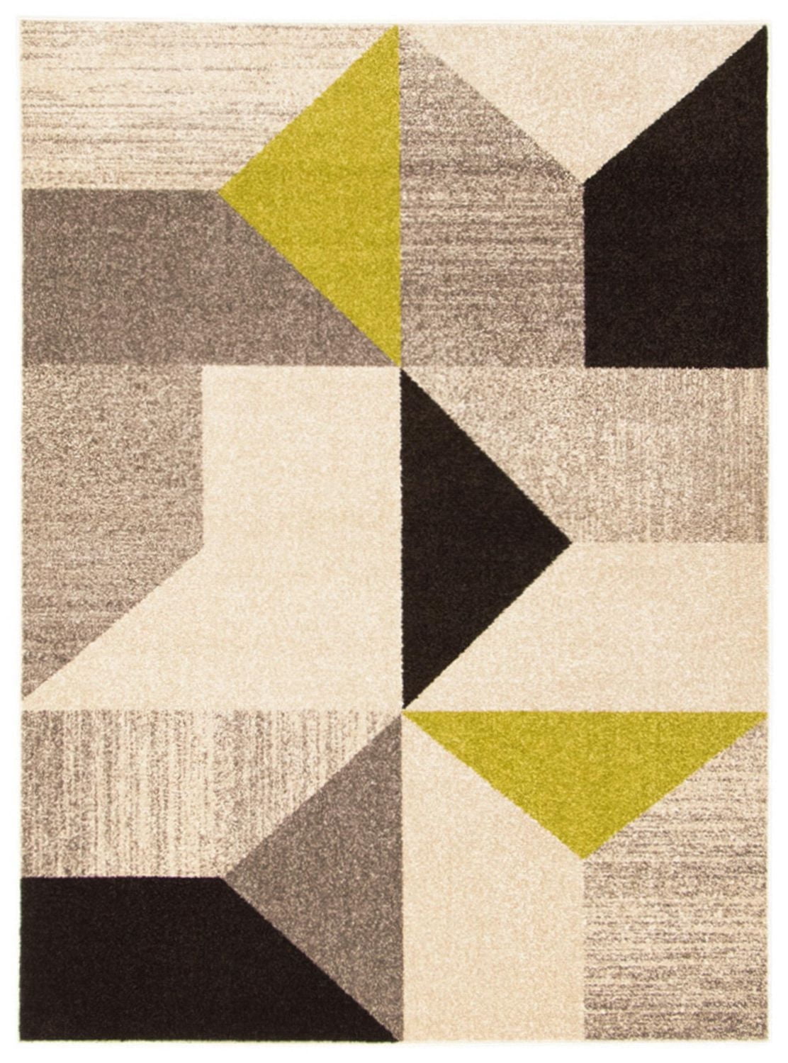 Tapis d'Interieur ECARPET Géométrique, pour Chambre à Coucher et Salon Collection Harlow