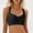 Black, variant on Women's Sports Bra With Removable Pads For Lifting And Back Bra Bra Tops for Women Sports Fitness Workout Top Clothes Womens Tops 92 Nylon 8 Spandex Padded Tops for Women Pack Girl Running Yoga Wear