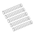 thumbnail image 1 of Unique Bargains Compression Spring, 5 Pack 304 Stainless Steel, 5mm OD, 0.4mm Wire, 30mm Length, 1 of 6
