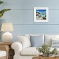 thumbnail image 3 of Stupell Industries Tropical Low Tide Rocks on Shore White Framed Print Under Glass, 13 x 13, by Mauro Devereaux, 3 of 8