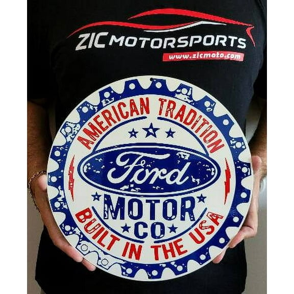 Ford American Tradition Vintage looking Steel Sign
