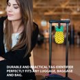 thumbnail image 2 of Raindrops Travel Luggage Bag Tag Pineapple ID Labels Tag for Baggage Suitcase (Yellow), 2 of 7