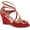Red Patent, variant on Women's Pleaser Pink Label Kimberly 04 Wedge Sandal