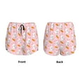 thumbnail image 5 of Fotbe Rabbit And Carrot Womens High Waist Running Shorts Athletic Workout Quick Dry Shorts for Women with Pockets Gym Yoga Summer Shorts-, 5 of 9