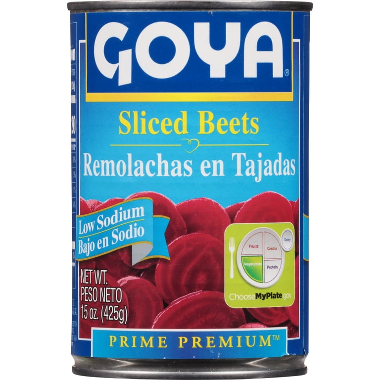Goya Low Sodium Sliced Beets 15 Oz - Walmart.com
