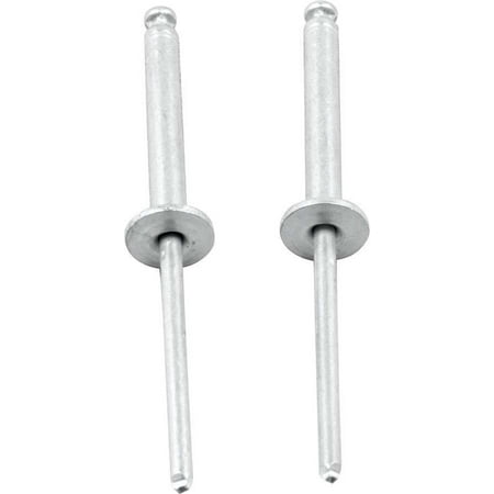 

1/8in Alum Rivet Silver 100Pk Flange Type