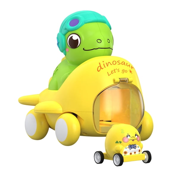 Buscador de Regalos Coche de Juguete Inercial onlyliua para Niños Dinosaurio Catapulta Avión Linda Mascota