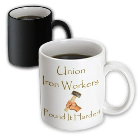 

3dRose Iron Workers Magic Transforming Mug 11oz