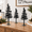 Detailed Pine, variant on Detailed Pine Metal Pine Tree Figurine Set of 3 Rustic Farmhouse Decor