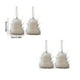 thumbnail image 3 of Christmas Decorations Christmas Tree Ornaments Small Pendants White Gift Boxes Five Pointed Star Pines Cones Bells Hanging Accessories, 3 of 6