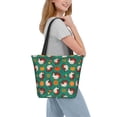 thumbnail image 2 of Pofeuu Cartoon Turkey Print Women Fashion Shoulder Handbags Top Handle Satchel Bags Tote Shoulder Shopping Bag Stylish Canvas Tote Bag, 2 of 6