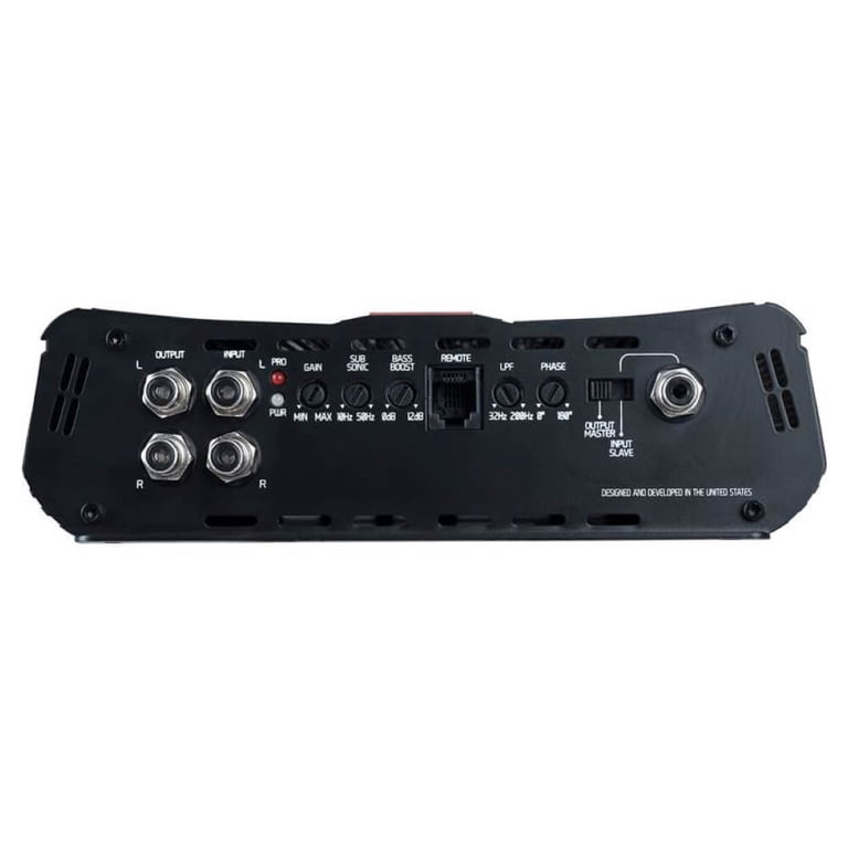 Memphis Audio MJP750.1 MOJO Pro Monoblock Car Amplifier, 750W RMS