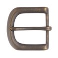 thumbnail image 1 of 1 1/2" (38 mm) Nickel Free Single Prong Solid Brass Horseshoe Belt Buckle, 1 of 2