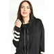 thumbnail image 4 of Sueter con detalle de rayas Roman Fashion / Juvenil, 28001 (Negro) negro CH, 4 of 5
