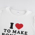thumbnail image 3 of (Con vídeo) Camiseta negra M street style corta con ombligo al descubierto i para hacer llorar a los niños camiseta con estampado de letras nuevo básico versátil casual top de punto de manga corta, 3 of 7