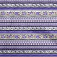 thumbnail image 1 of oneOone Georgette Viscose Purple Fabric Asian Floral With Geometric Sewing Craft Projects Fabric Prints By Yard 42 Inch Wide, 1 of 4