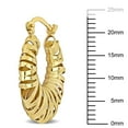 thumbnail image 2 of Everly Women's 10k Yellow Gold Earrings, 2 of 6