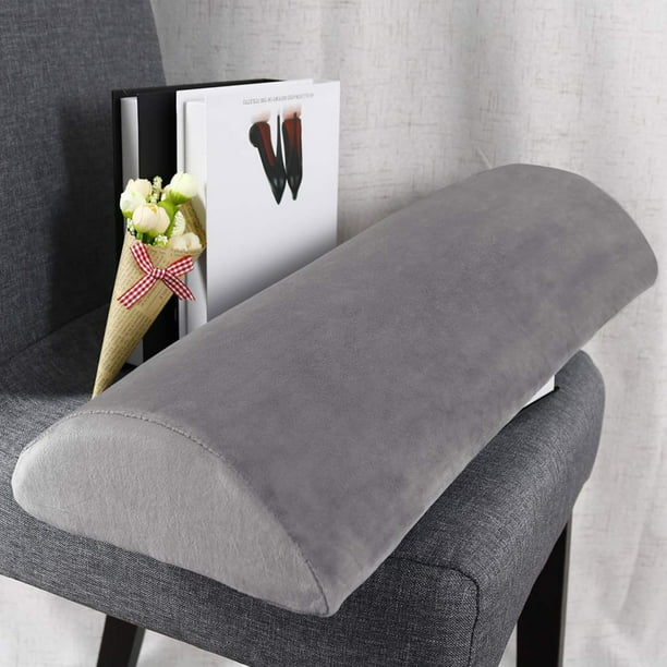 Half Moon Memory Foam Cushion Sleeping Pillow Bed Back Neck Leg Knee