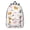Kawaii Cat and, variant on Black and White Cat Head Backpack for School, Cute School Bag with Adjustable Shoulder Straps and Padded Back, 15.7"x11.8"x5.5"