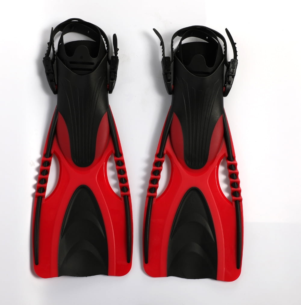 TIMPCV Lightweight Long Fins Diving Fins Swimming Diving Equipment Adult Adjustable Siamese