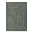 thumbnail image 2 of BNM Indoor/ Outdoor Multihued Rug, 5' x 8', Green- White, 2 of 7