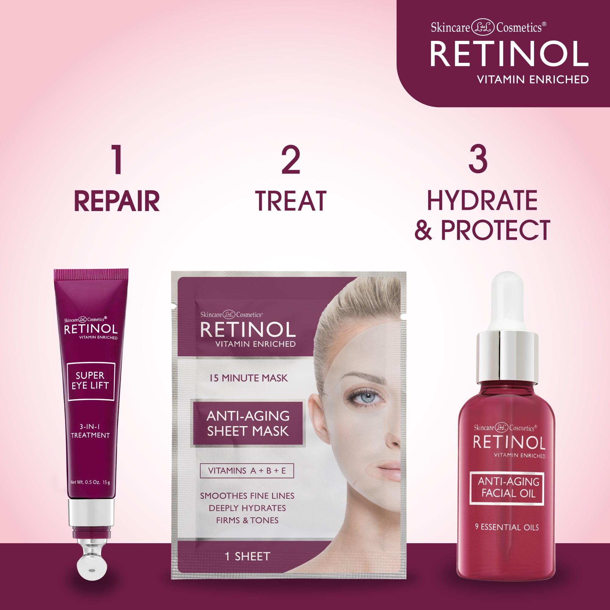 Retinol Skin Brightener – The Original Retinol Brand – Skin Tone Corrector Smooths & Rejuvenates Face for Healthy Glow – Minimizes Fine Lines & Wrinkles with Plant & Fruit Extracts, Vitamin A, C & E