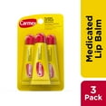 thumbnail image 2 of (12 pack) Carmex Classic Medicated Lip Balm Tubes, Lip Moisturizer, 3 Count (1 Pack of 3), 2 of 13