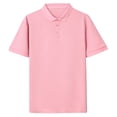 thumbnail image 2 of Zysthvn Casual Men's Tops Shirts Summer Turn Down Collar Polo Shirts for Men Short Sleeve Solid Shirts, 2 of 7