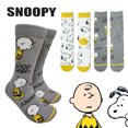 thumbnail image 2 of Calcetines de algodón con dibujos animados divertidos de Snoopy y Charlie Brown para mujer, calcetines de estilo hip hop, estilo callejero, estilo Harajuku, para patineta y adolescentes, calcetines de, 2 of 4