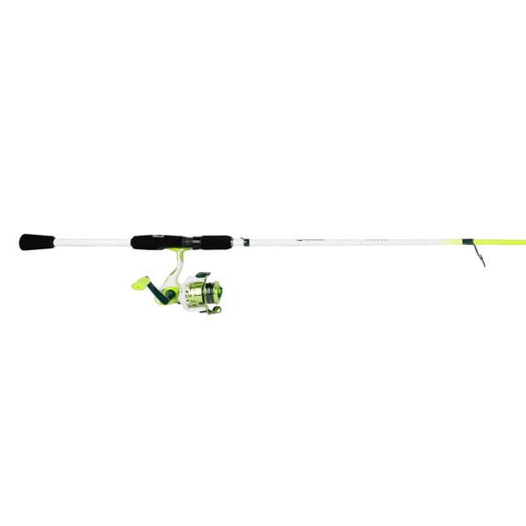 ProFISHiency Highkey 6'6" 2-Piece Fiberglass Moderate Fast Action Spinning Fishing Combo