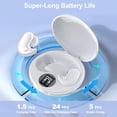 thumbnail image 2 of Ear Buds Wireless Bluetooth Earbuds,Sleep Earbuds for Side Sleepers,Invisible Sleep Earbuds Wireless Bluetooth5.3 Light-Weight,Ipx7 Waterproof Stereo Earphones,for Sleeping,Driving,Working (W/hite), 2 of 7