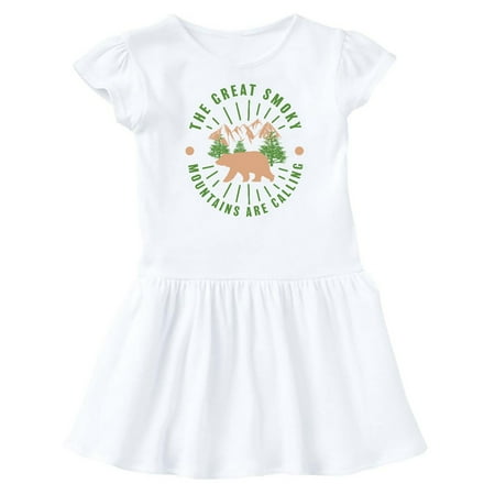 

Inktastic The Great Smoky Mountains Are Calling Gift Baby Girl Dress