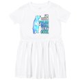 thumbnail image 3 of Inktastic Funny Polar Bear Girls Toddler Dress, 3 of 5