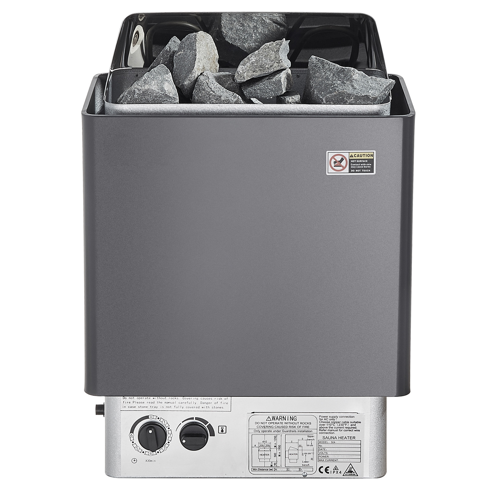 BENTISM Heater Stove Sauna Heaters Stailess Steel 20.94 lbs