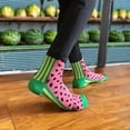 thumbnail image 3 of Juicy Watermelon Socks - Large, 3 of 3
