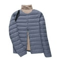 thumbnail image 5 of Women's Slim Fit Portable Down Jackets Down Crewneck Solid Lightweight Down Jackets, 5 of 5