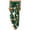 Dark Green, variant on Womens Halloween Pajamas Pants Ladies Pumpkins Ghost Pajama Cute Soft Halloween Costume (White, XXL)